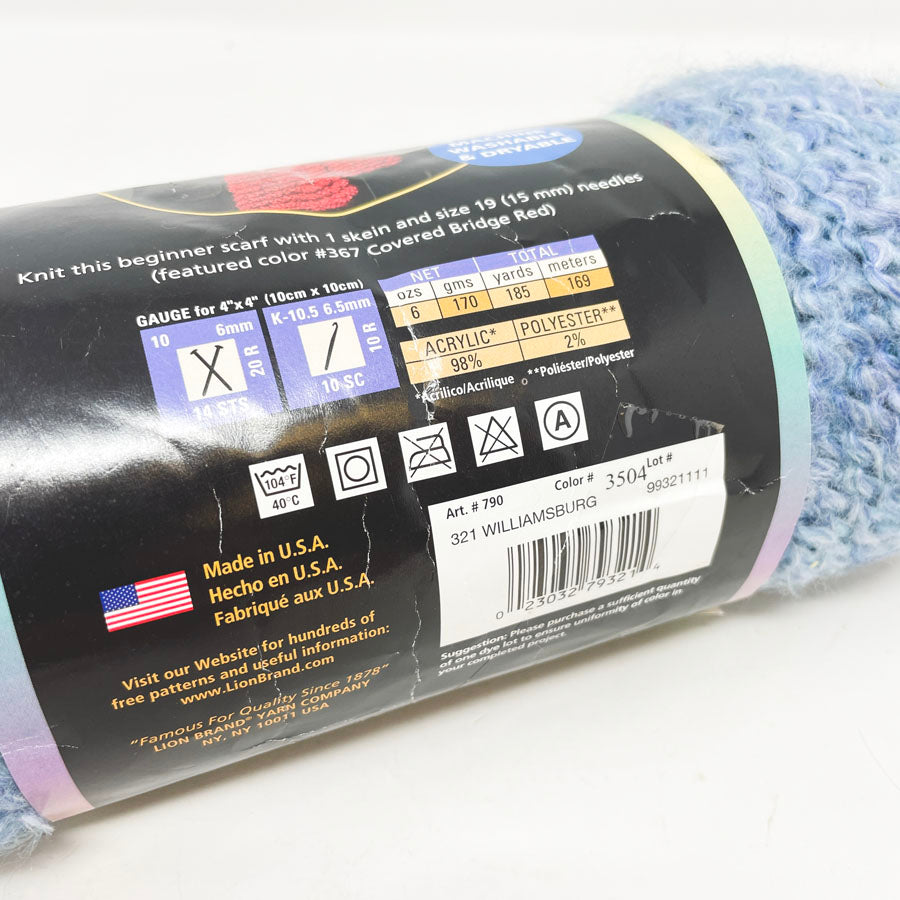 Lion Brand Homespun Yarn - Williamsburg