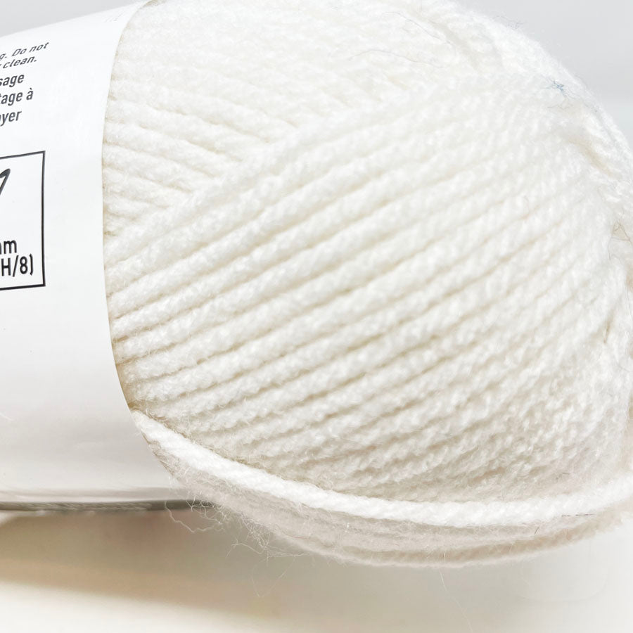 Loops & Threads Impeccable Yarn - White