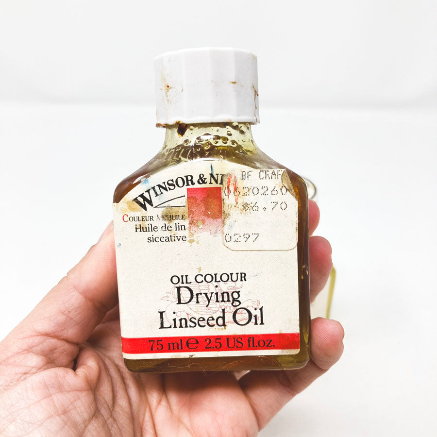 Winsor & Newton Drying Linseed Oil 2.5 oz