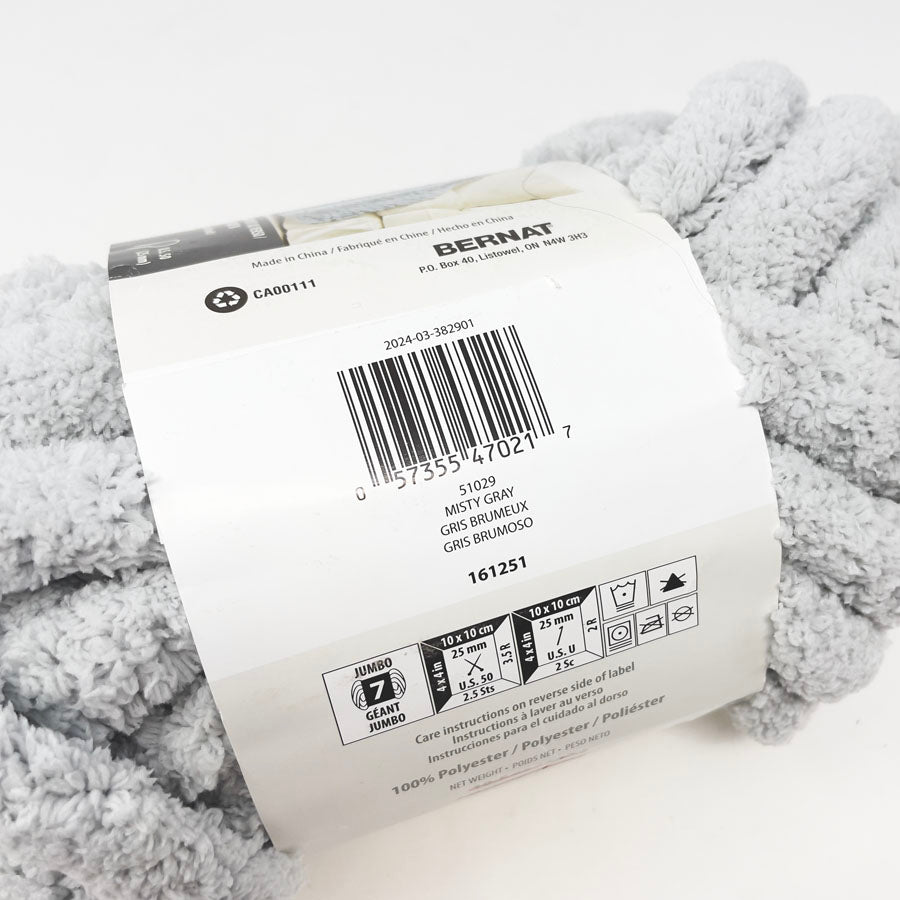 Bernat Blanket Big Yarn - Misty Gray