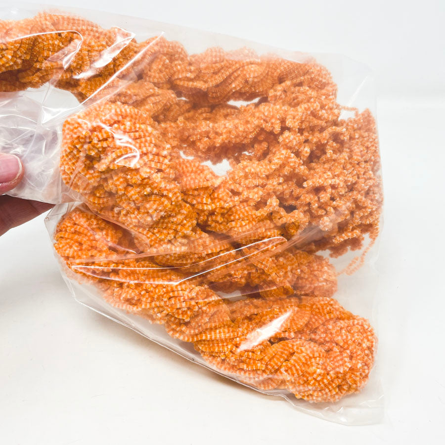 Fly Tying Chenille: Orange Stripe Bundle