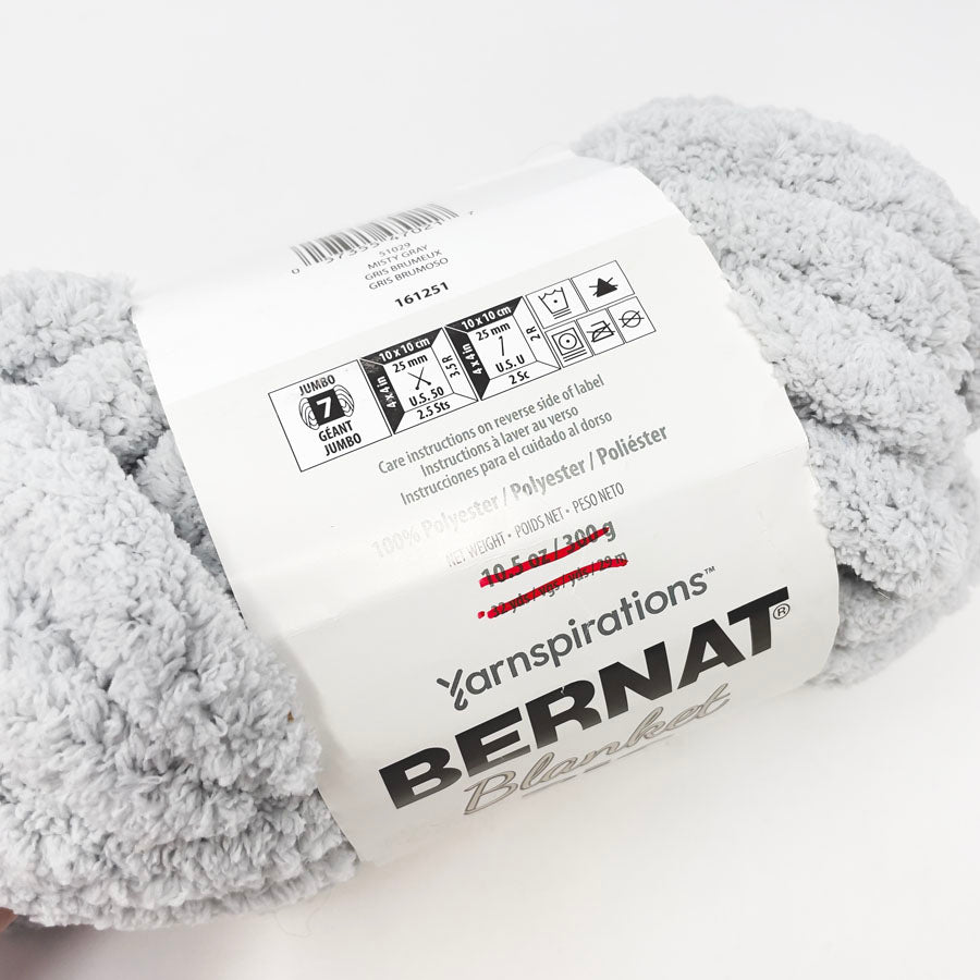 Bernat Blanket Big Yarn - Misty Gray