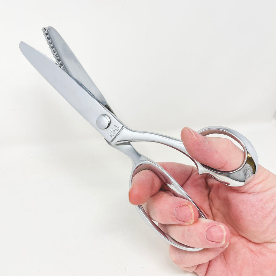 Chrome Plated Pinking Shears - Made in Italy