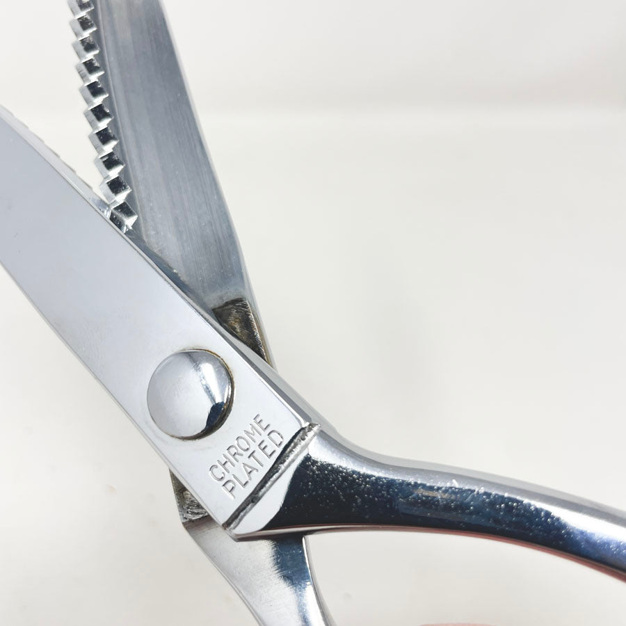Chrome Plated Pinking Shears - Made in Italy