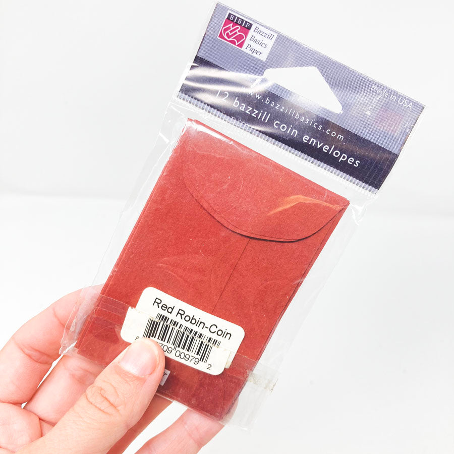 Brazzill Basics Paper Coin Envelopes