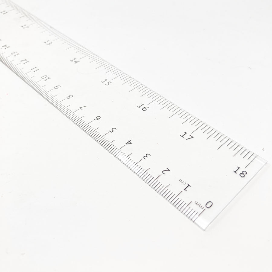 Alvin 18" Clear Ruler