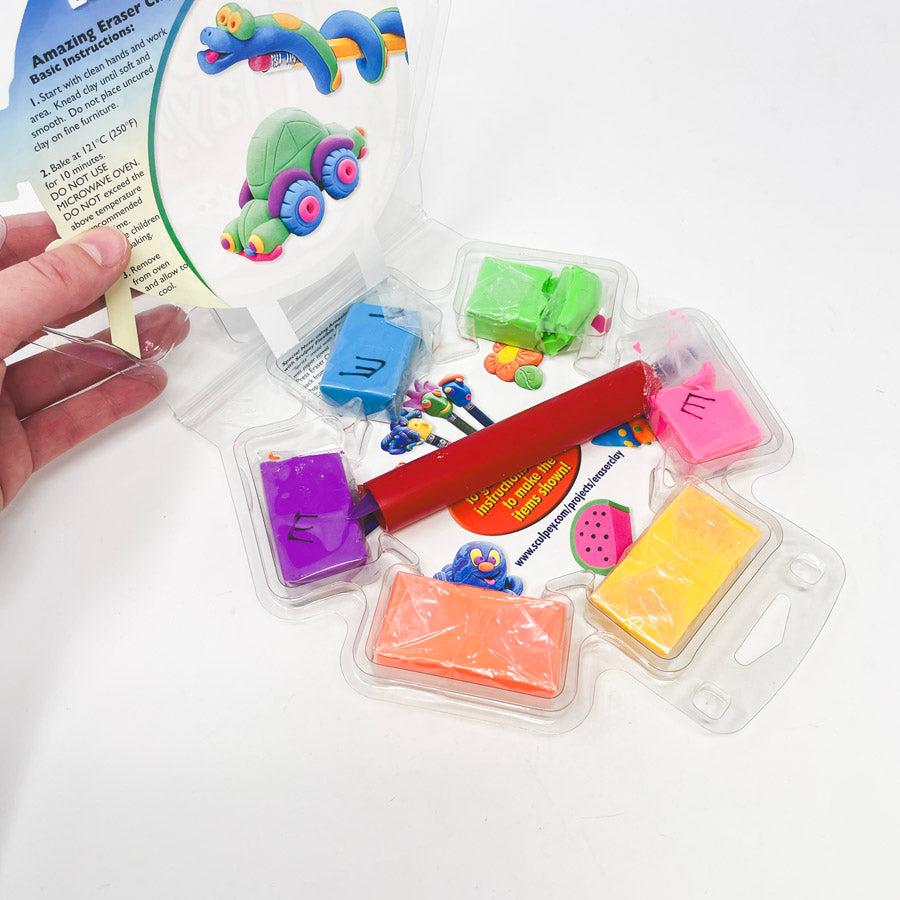 Sculpey Eraser Kit