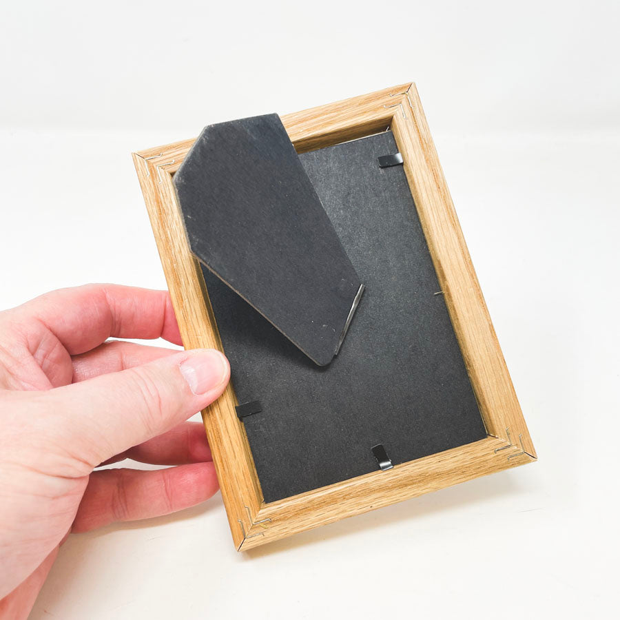 Small Wood Desk Frame