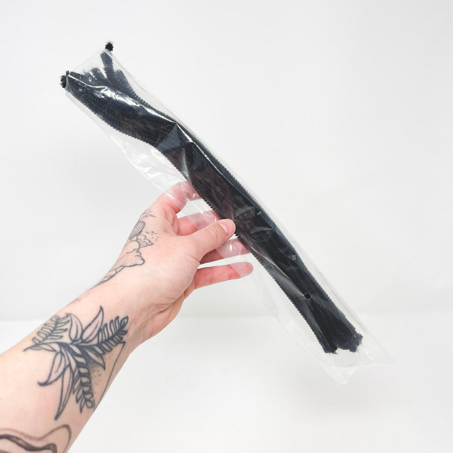 Black Pipe Cleaners