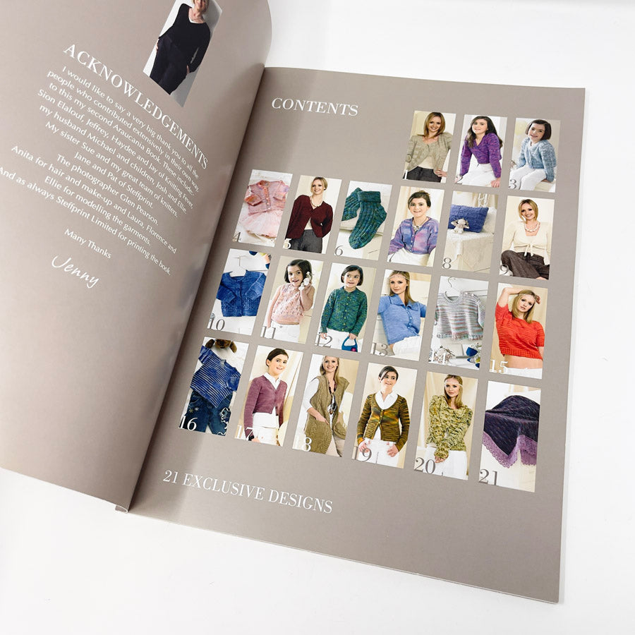 Araucania Collection - Pattern Book 2 by Jenny Watson Designs