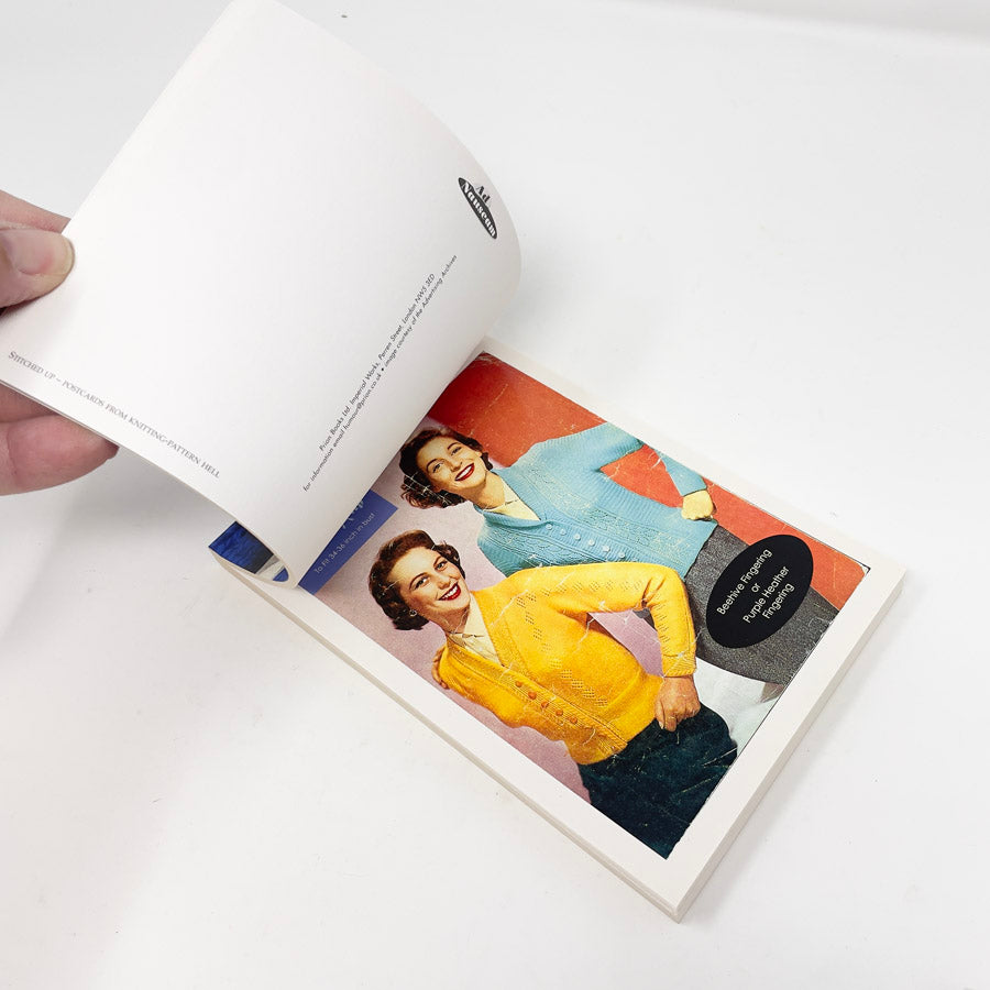 Stitched Up Postcard Book