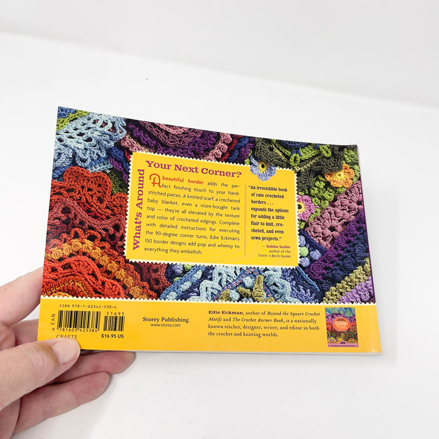 Around the Corner Crochet Borders Book by Edie Eckman