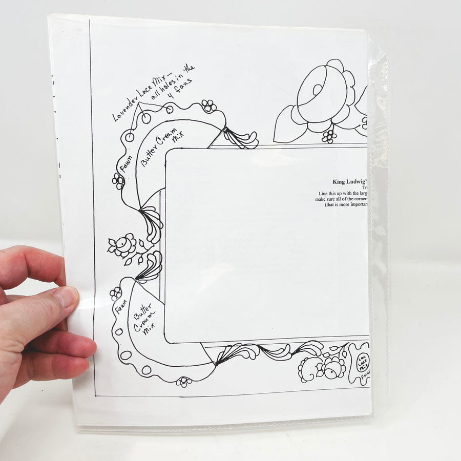 Mirror Frame Folk Art Painting Packet by Jo Sonja Jansen