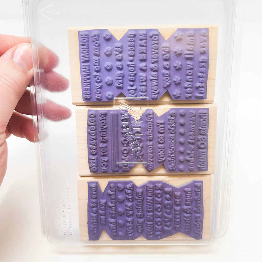 So Many Sayings – Stampin' Up! Rubber Stamps