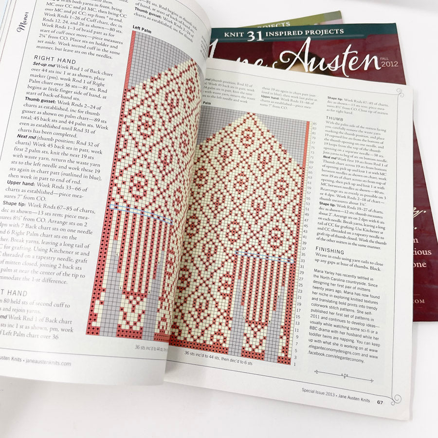 Jane Austin Knits Magazines