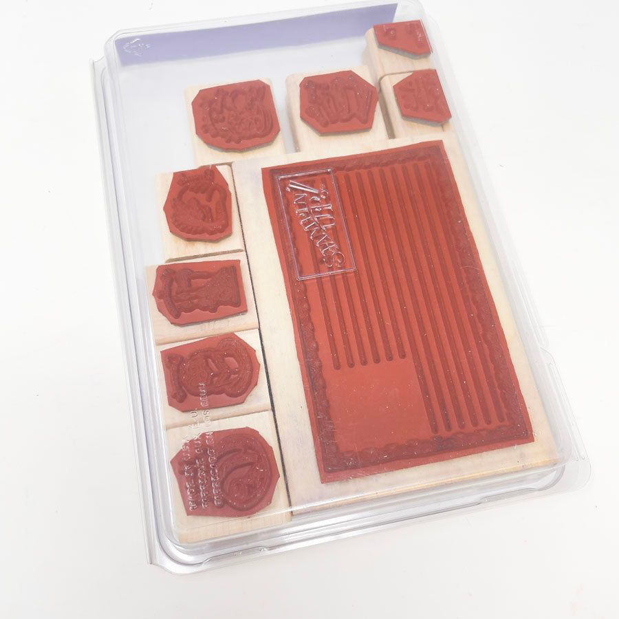 What's for Dinner – Stampin' Up! Rubber Stamps