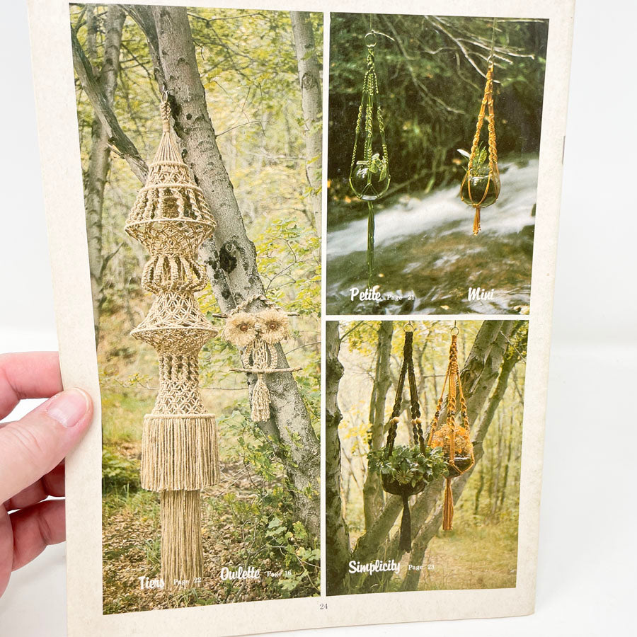 Vintage Macrame Elegance Booklet