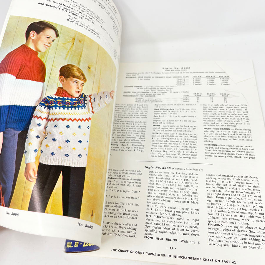 Vintage Raglans Pattern Booklet
