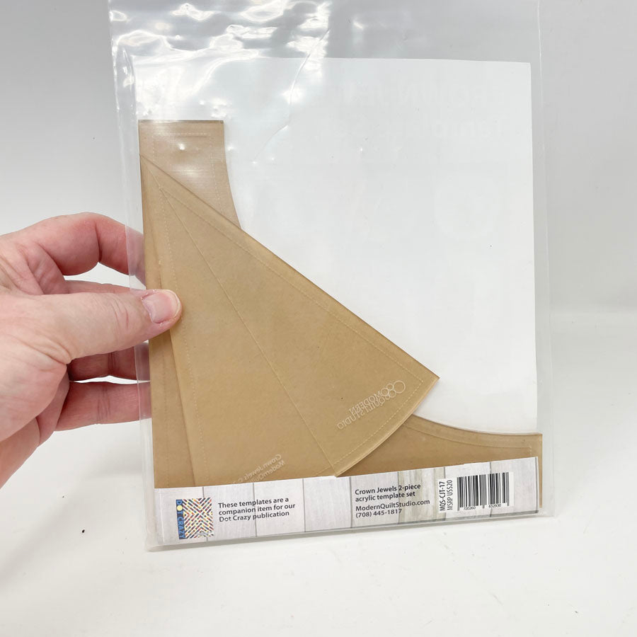 Crown Jewels Quilting Template Set