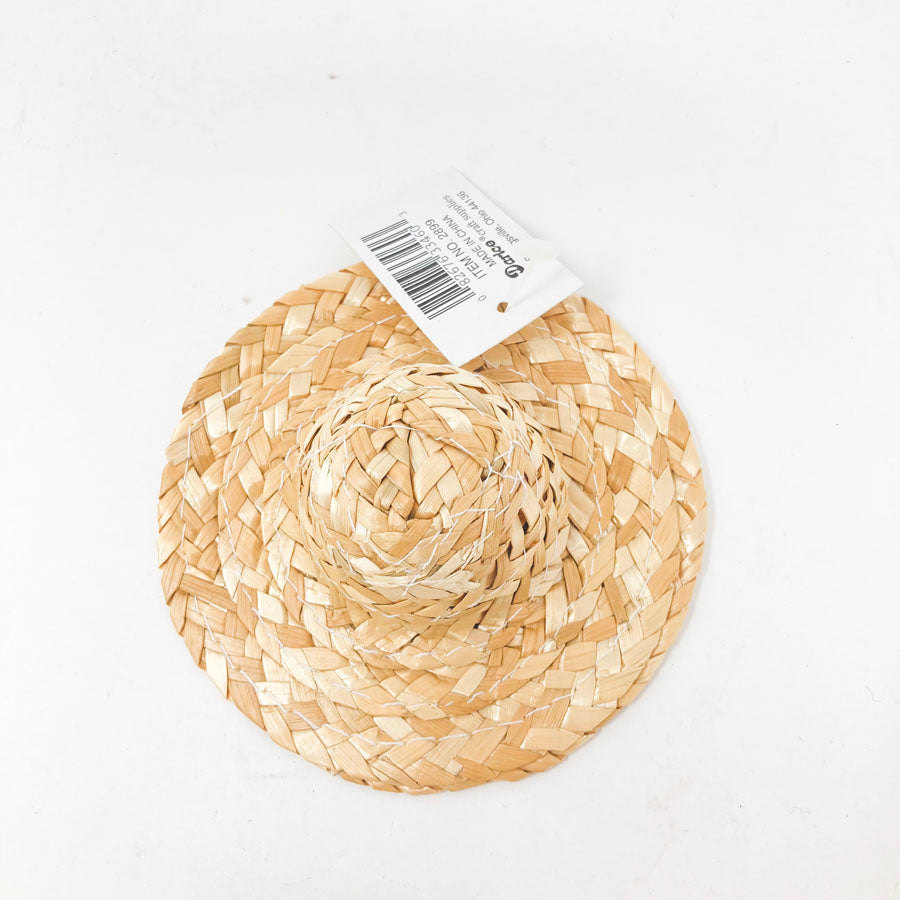 Darice Miniature Straw Hat