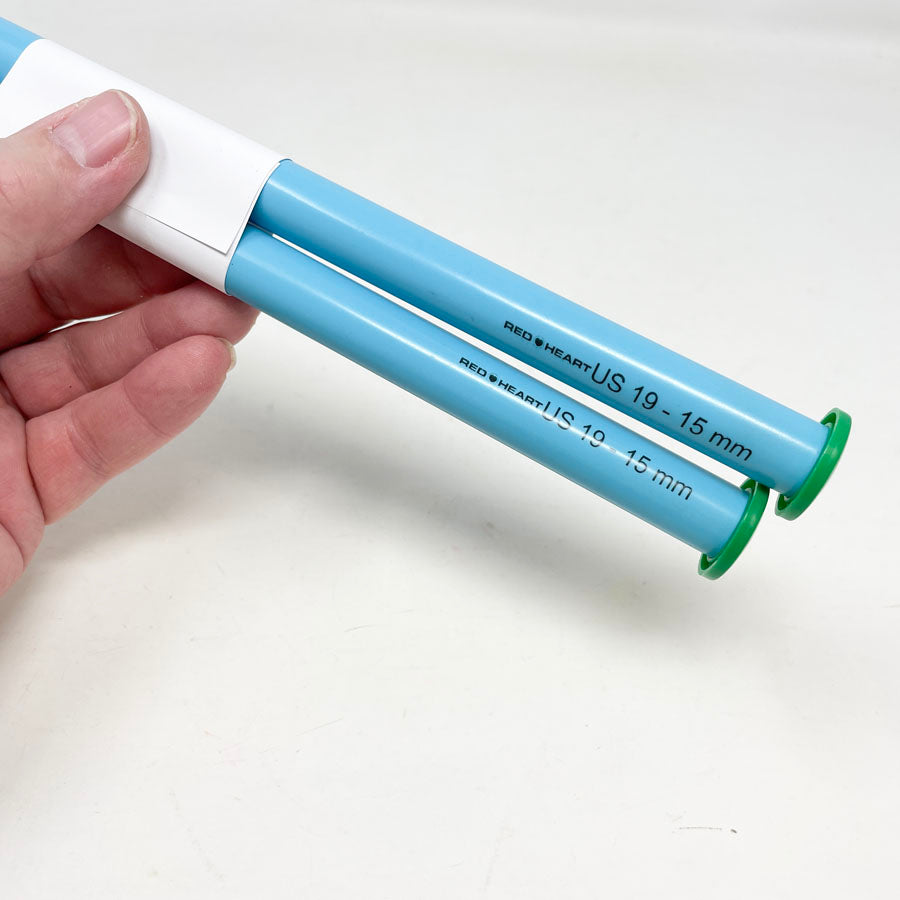 Red Heart US 19-15mm Knitting Needles