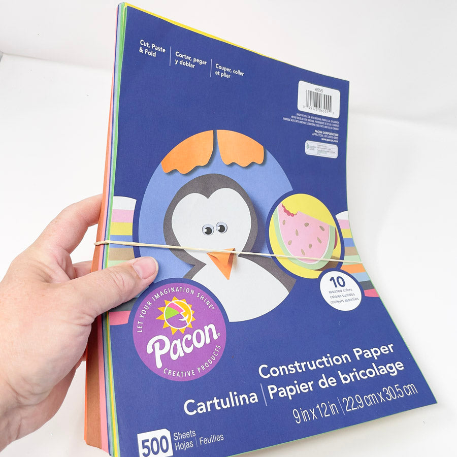 Assorted Color Construction Paper- You choose
