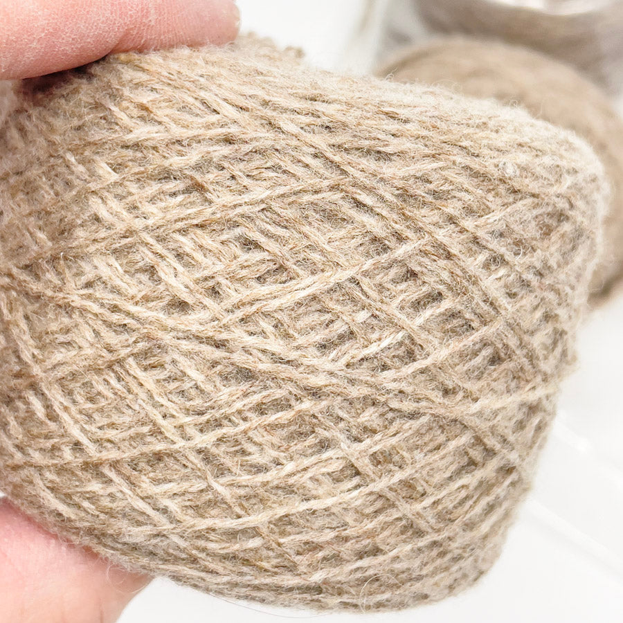 Tan Yarn from Lands End Sweater