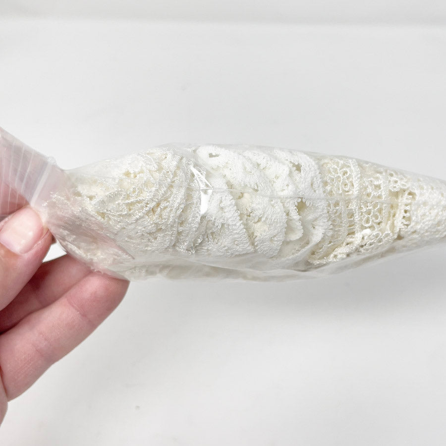 White Lace Mixed Pattern Bundle