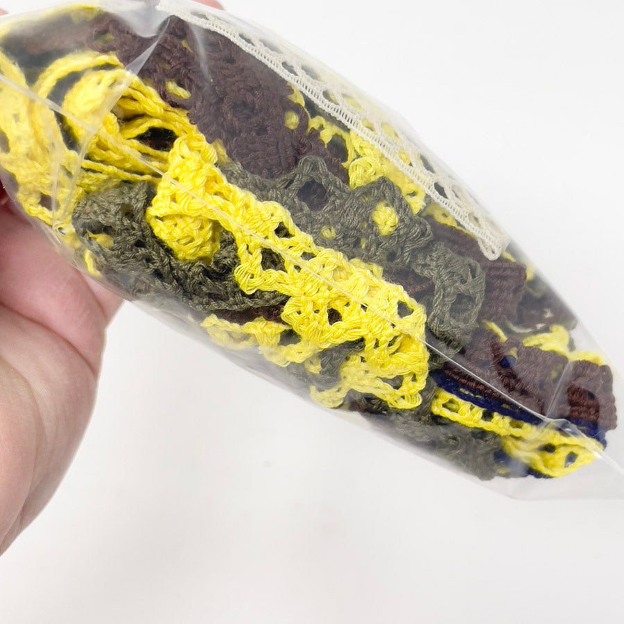 Yellow, Brown, Green Lace Bundle