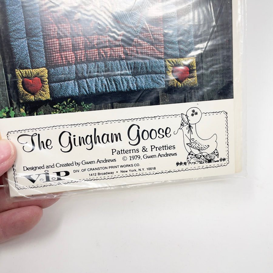 Chuggy Choo-Choo Quilt by The Gingham Goose 1979 Quilting Pattern