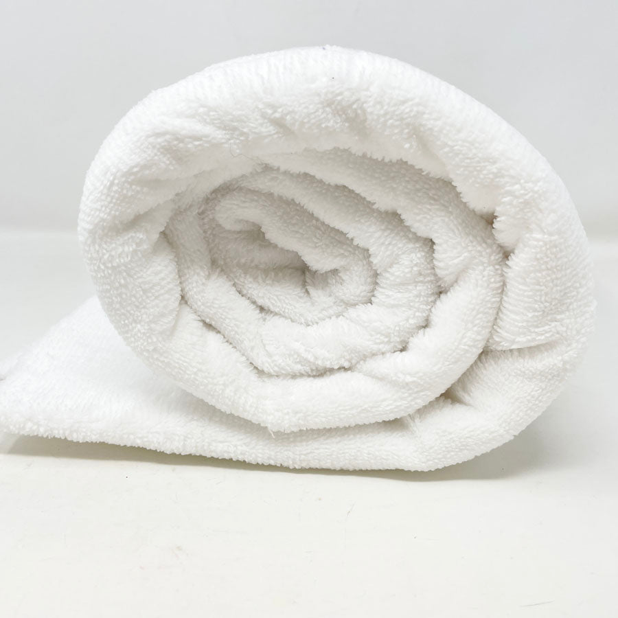 1 yd. White Terry Fleece Fabric