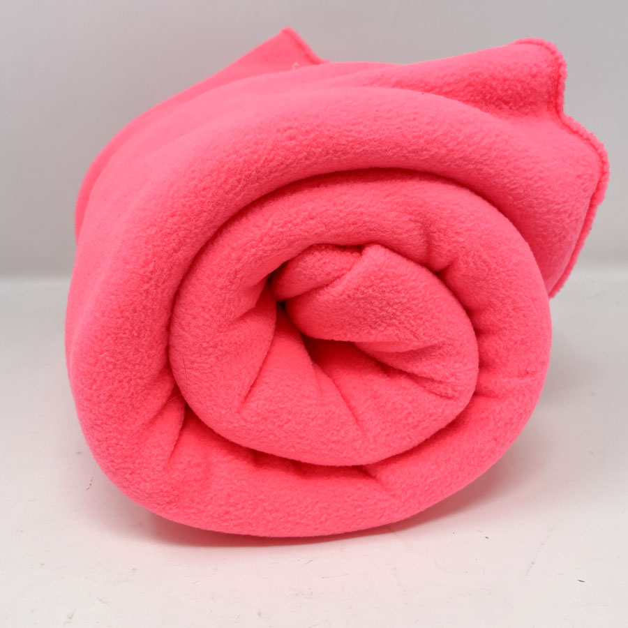 1.8 yd. x 33" Hot Pink Fleece Fabric