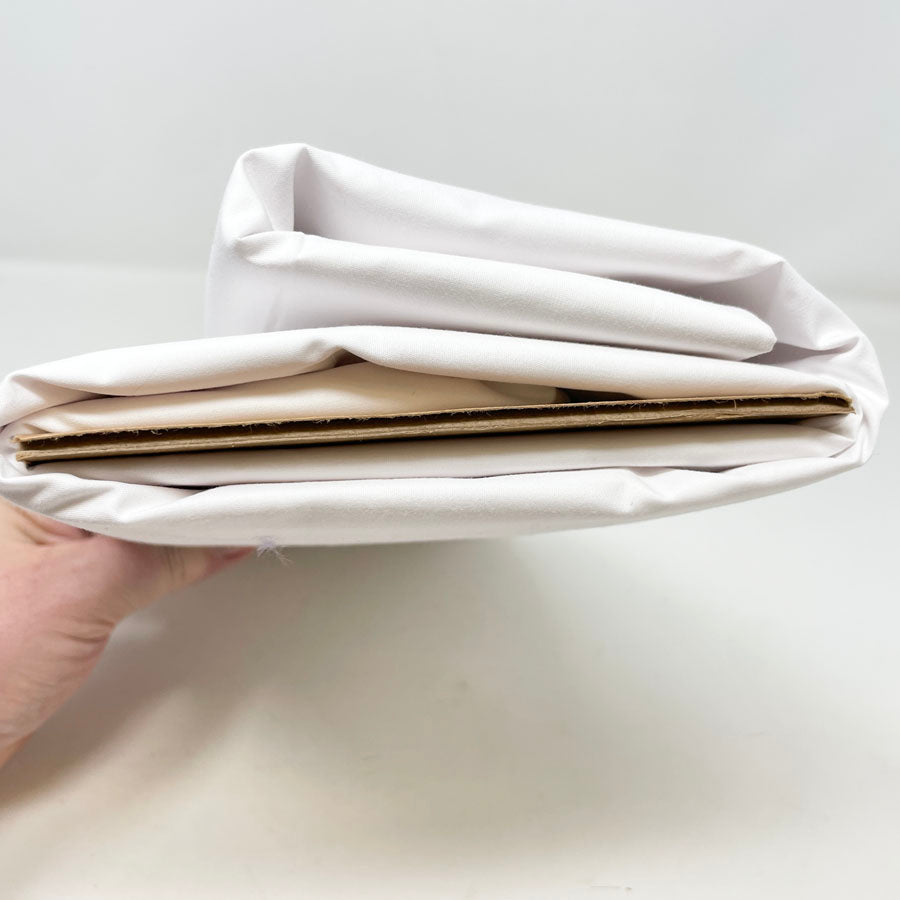 4 yds. White Cotton Fabric