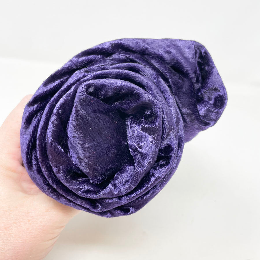 2 yds. x 45" Purple Velvet Fabric