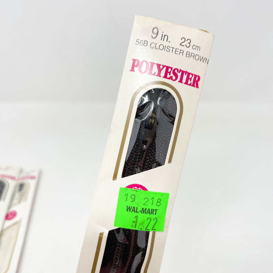 Coats Polyester Zippers - Pick a Size
