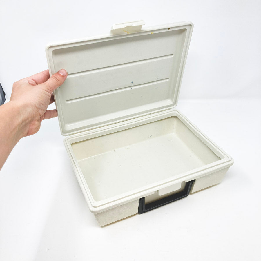Plastic Supplies Box with Handle