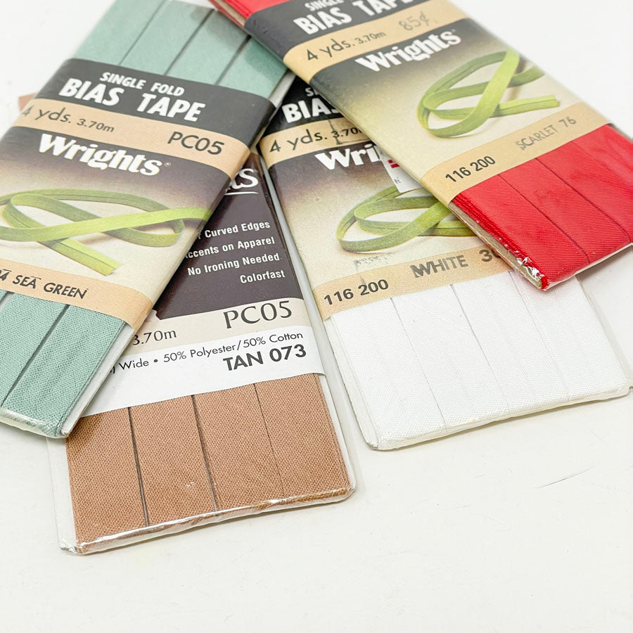 Wrights Single Fold Bias Tape - 4yds.-3.7m