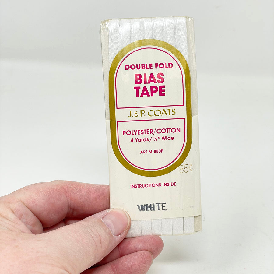 J&P Coats Double Fold Bias Tape - 4 Yds.