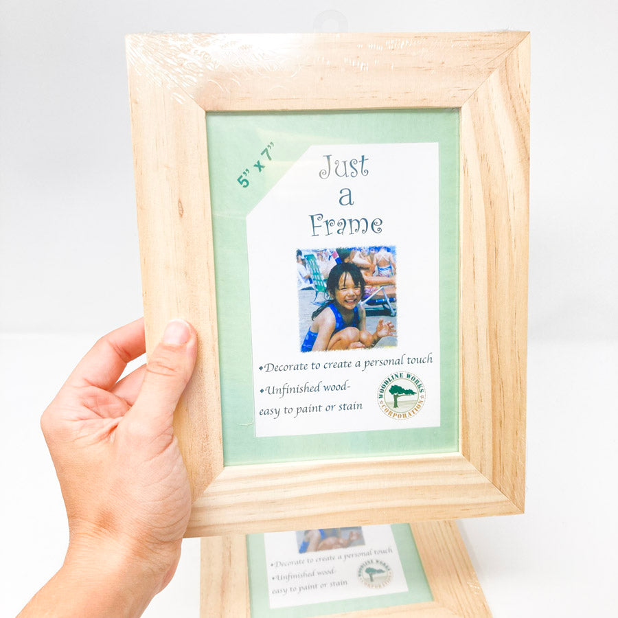 Unfinished Wood Frame (1)