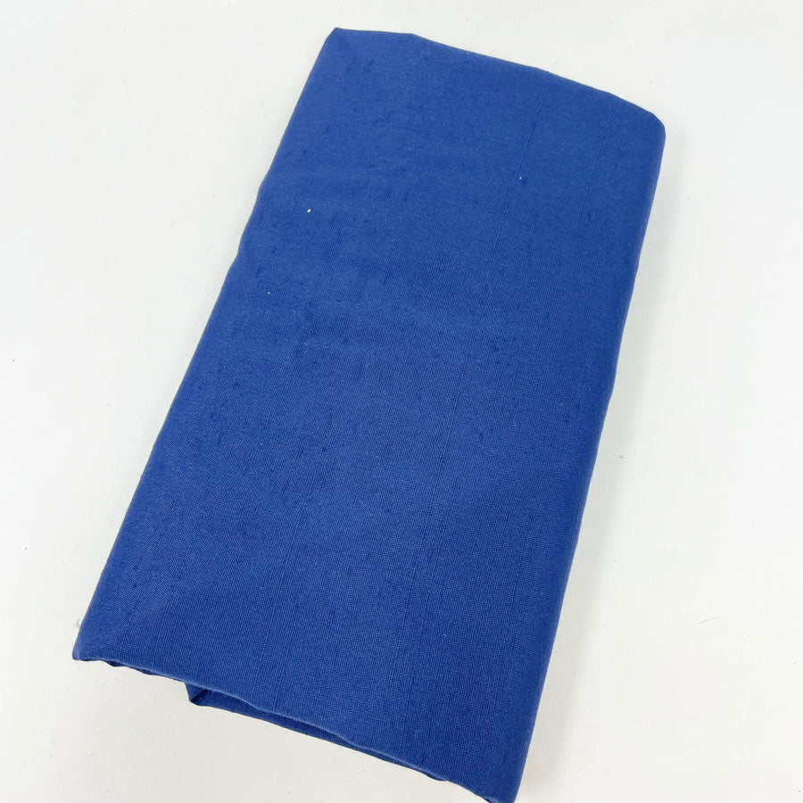 3.5 yds. Royal Blue Woven Fabric