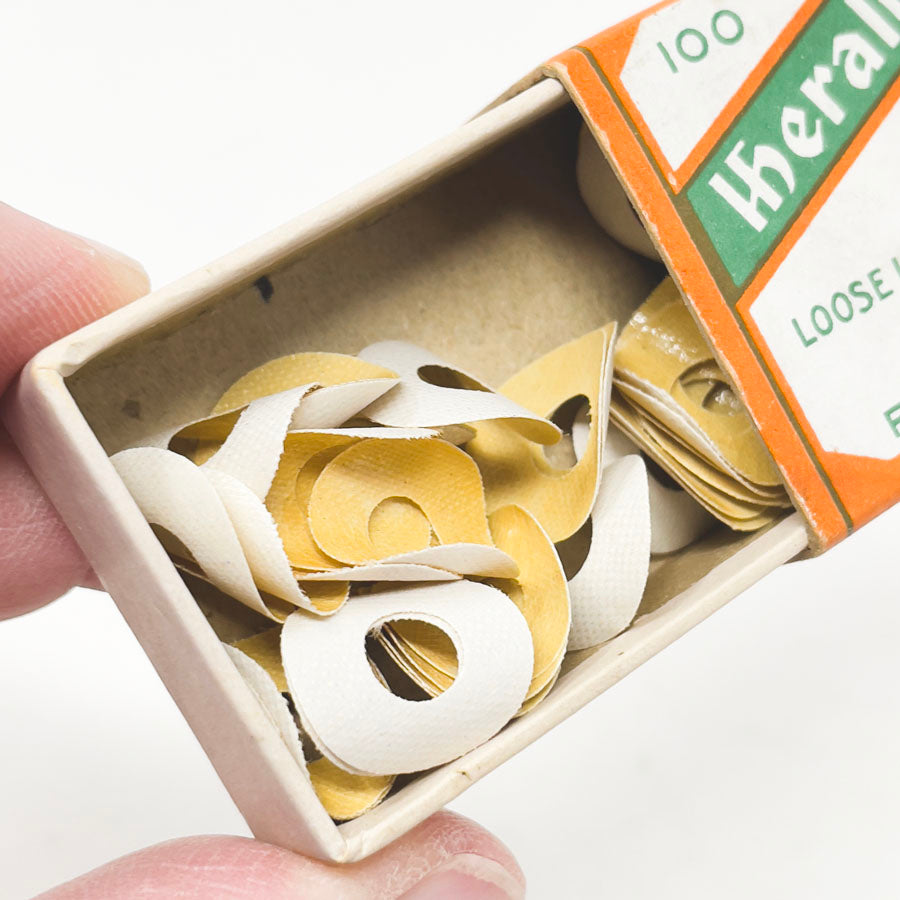 Vintage Herald Square Loose Leaf Patches (Reinforcements)