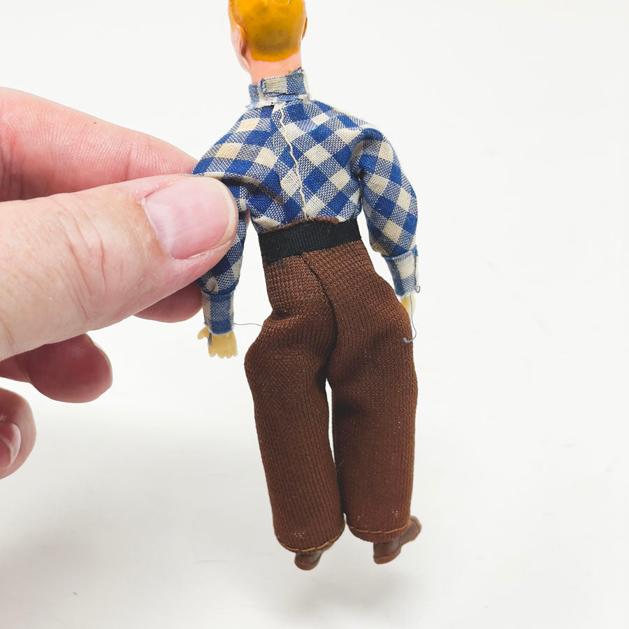 Vintage Plastic Dollhouse Dad