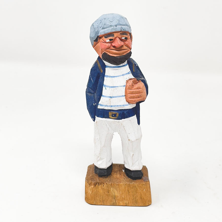 1980s Hand Carved Nautical Figurines - Pick a Man