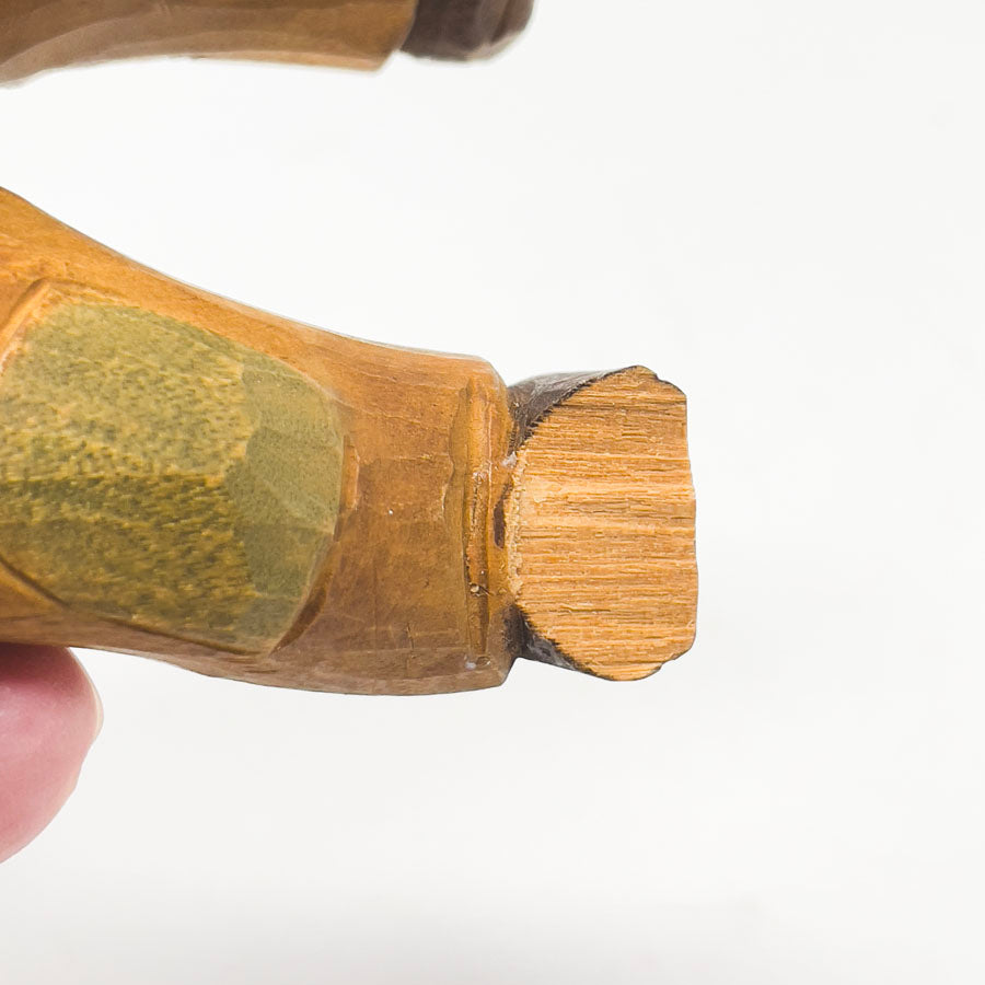 Hand-Carved Wooden Folk Figures