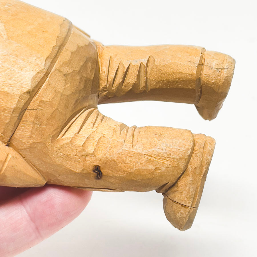 Hand-Carved Wooden Folk Figures