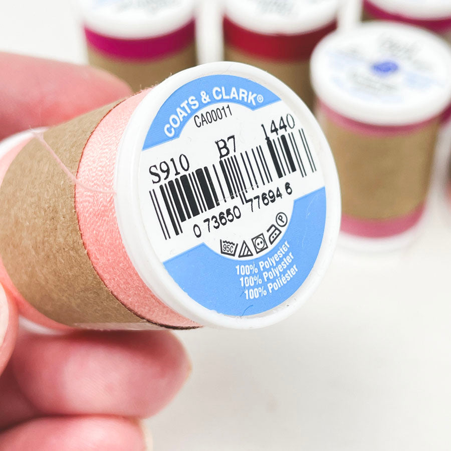 Pinks - Coats All Purpose Dual Duty XP Thread - 250 yds
