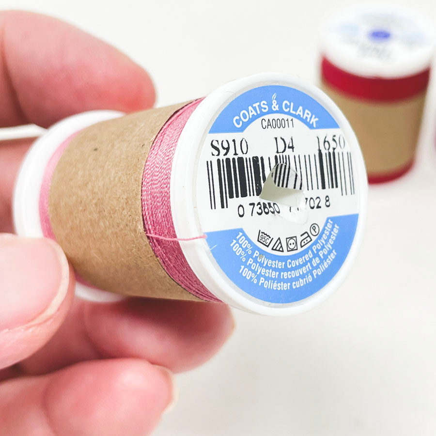 Pinks - Coats All Purpose Dual Duty XP Thread - 250 yds