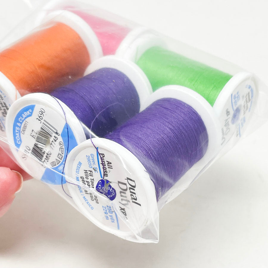 Brights Bundle: Coats All Purpose Dual Duty XP Thread