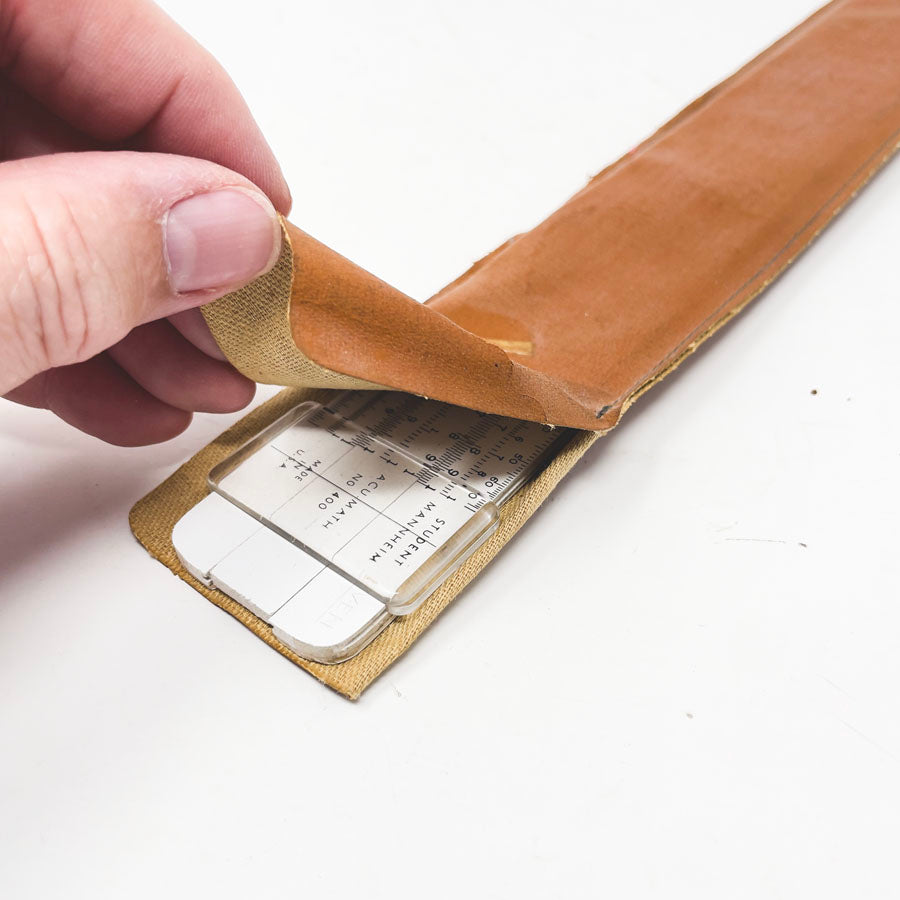 Vintage Acu-Math No. 400 Student Mannheim Slide Rule