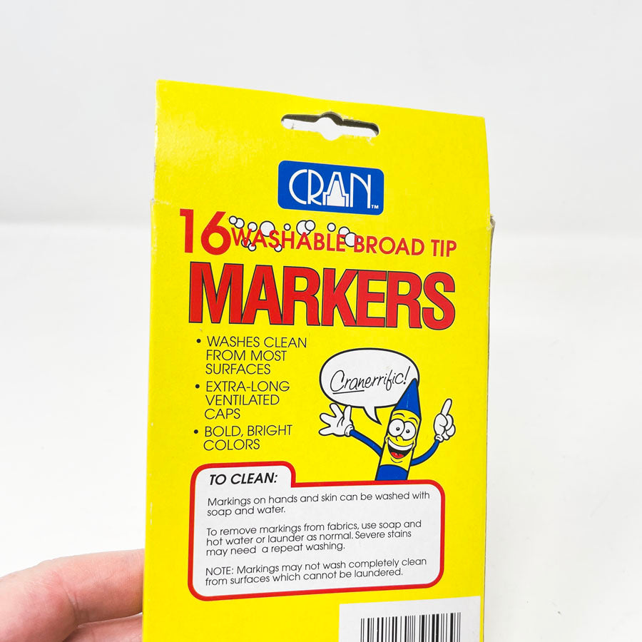 Cran Washable Broad Tip Markers